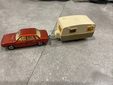 Majorette France vw K70 210 et caravane Sterckman Lovely 400 : 1/65