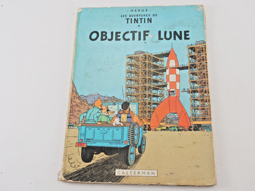 Tintin objectif lune - objectif,