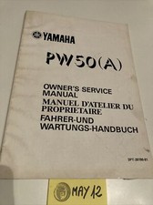 Yamaha PW50 ( A ) 3PT 1990 PW 50 manuel revue technique moto atelier 50PW