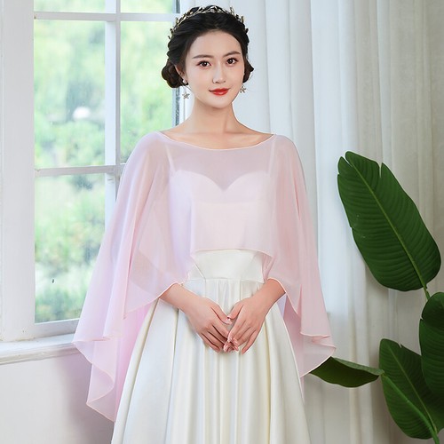 Femme mousseline cape - cape, poncho