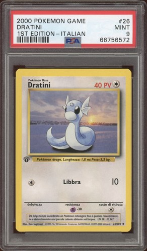 2000 pokemon italian 1st - pokemon,