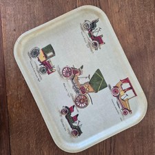 Plateau vintage retro fibre de