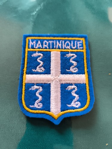 Ecusson brodé martinique - -,