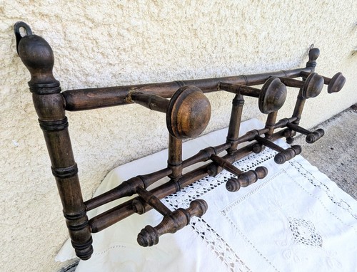 Porte manteau ancien mural - manteau,