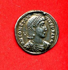 (ROM 53)  CONSTANTIVS II 337-361 SILIQUE ( TRES RARE) SUP.