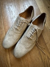 IKKS SHOES chaussures Neuf Richelieu Derbys chic T42  cuir daim Réf. N06