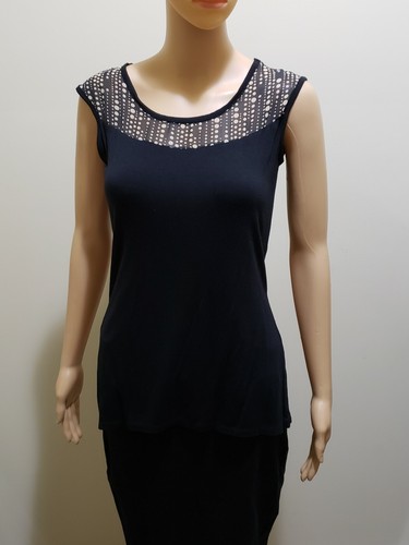 Women sheer back top wpolka - back,