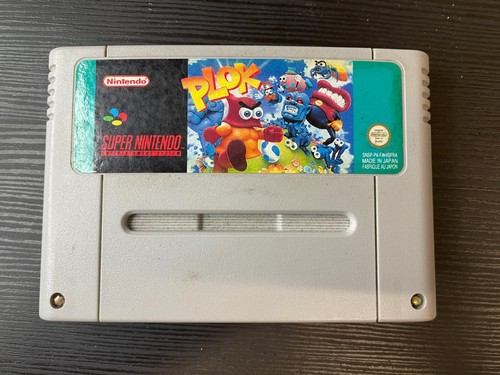 Plok super nintendo - plok, snes