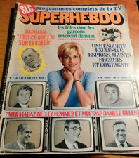 magazine SLC superhebdo 1970 n° 6 Sylvie Vartan johnny hallyday n.delon  Gilbert