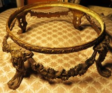 MONTURE en BRONZE doré