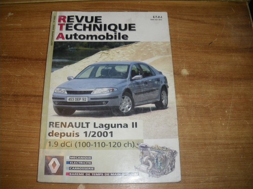 Revue technique renault laguna - technique,