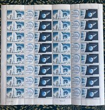 Lot de 3 planches timbres