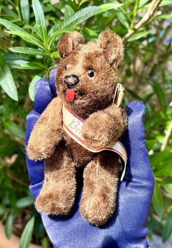 Ancien petit ours articulé - ancien,