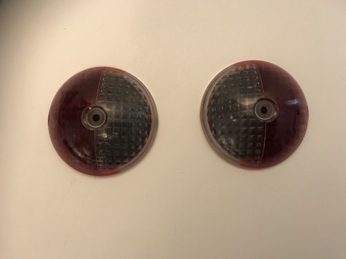Paire cabochons feux - de,