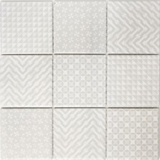 Mosaïque Vintage rétro