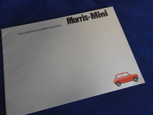 Catalogue austin morris mini - morris,