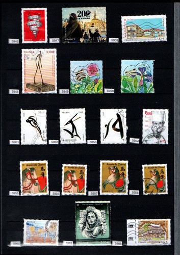 Timbres oblitérés - timbres, à