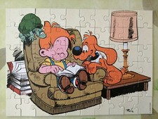 BOULE & BILL par ROBA  PUZZLE NATHAN années 80 fous de lecture 60 pièces