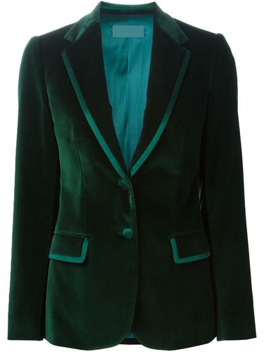 Femme velours vert - vert, vestes