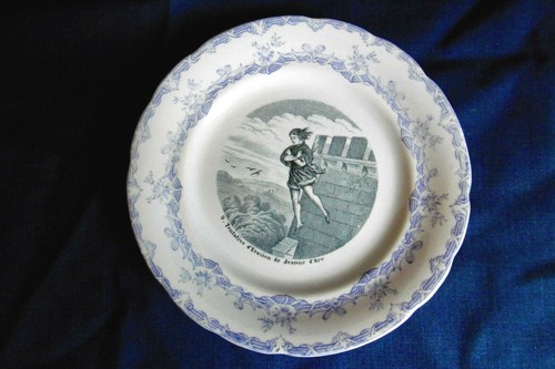 Ancienne assiette parlante sur - ancienne,