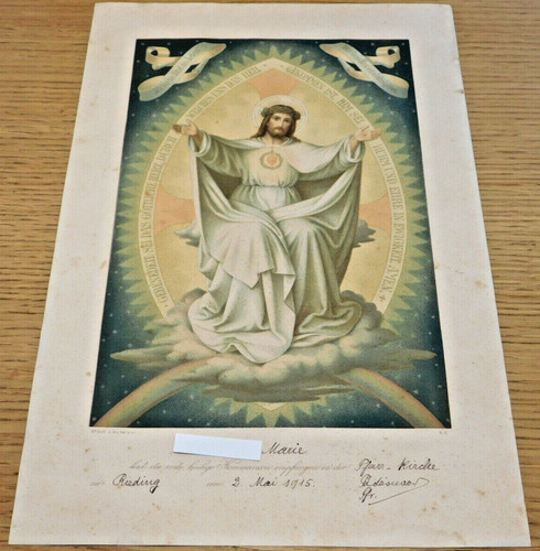 1915 image pieuse jesus christ - image,