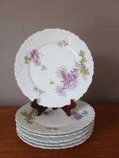 6 ASSIETTES PLATES 25 CM