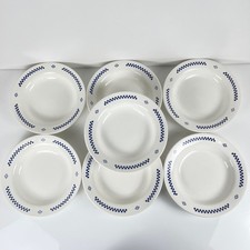 Set de 7 assiettes creuses