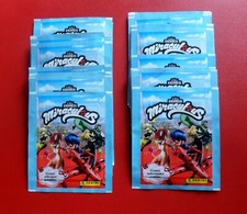 MIRACULOUS  20 POCHETTES  STICKERS / CARTES PANINI PACKET TÜTEN BUSTINA  2019