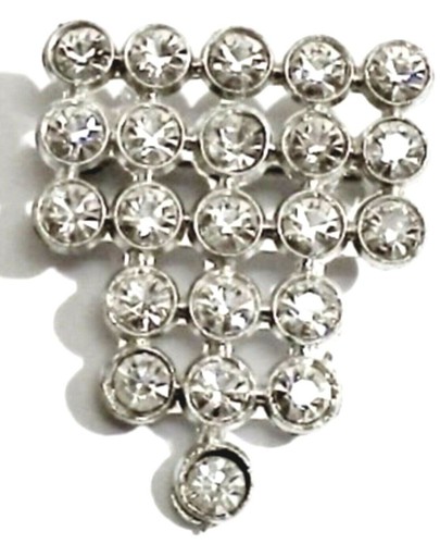 Broche bijou vintage couleur - broche,
