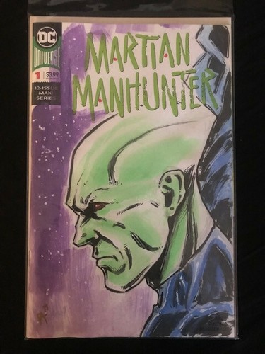 Martian manhunter sketch - martian, #1