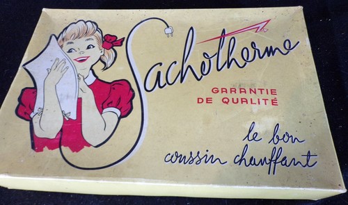 Ancien coussin chauffant - ancien,