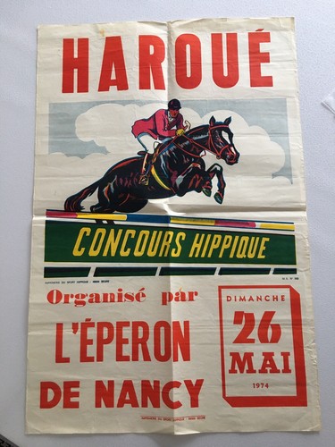 Affiche ancienne originale - ancienne,