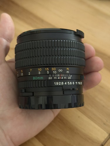 Mamiya sekor 80mm 9 lens - c,