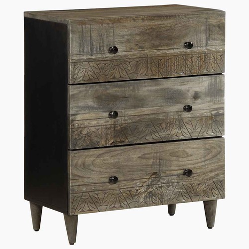 Buffet gris clair 60x33 5x75 - buffet, 60x33,5x75