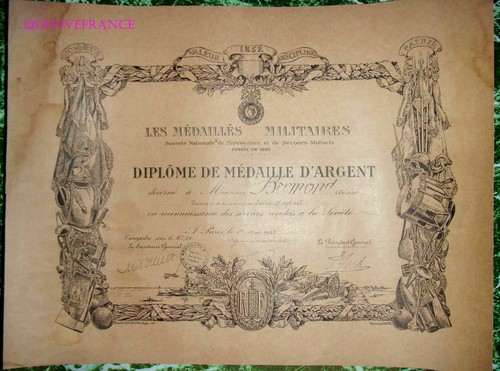 Dipl388 diplome secours - diplome,