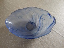 Coupe à fruit en verre coloré