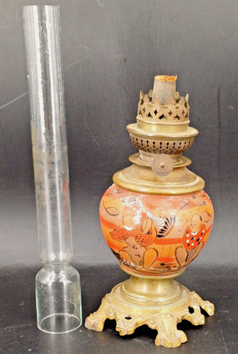 Ancienne lampe petrole - lampe,
