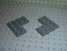 2 x Angle LEGO DkStone Plate 4