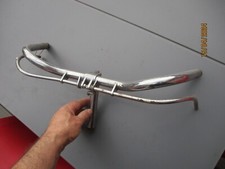 Ancien Guidon et Poignées de Frein pour Ancien Vélo Ancienne Bicyclette