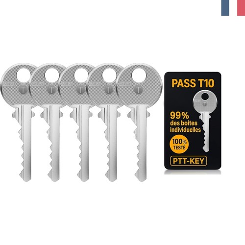 Lot clés facteur ptt - 5, du