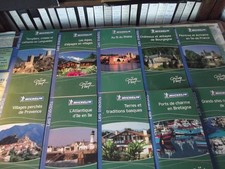 SUPER LOT DE 15 GUIDES VERT MICHELIN NEUF DE 2008