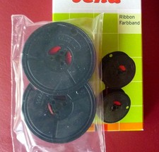 Japy 88, 89, 90, Ruban machine à écrire NEUF noir et rouge, existe en tout noir