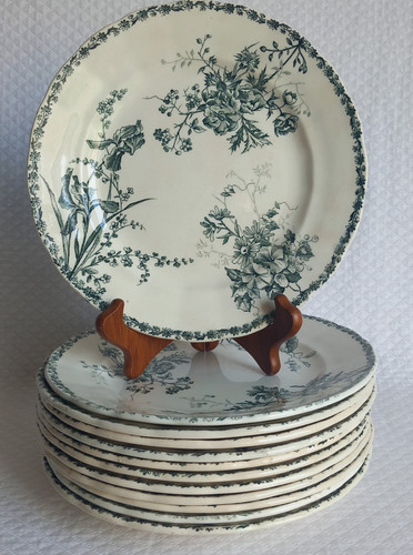 Assiettes anciennes - 6,
