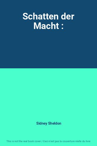 Schatten der macht sidney - macht, :,