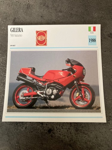Carte fiche moto collection - moto,