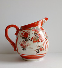 Pichet japonais Art déco peint à la main