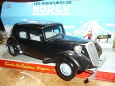 ANCIEN JOUET CITROEN TRACTION  BOIS LAQUE TOLE AROUTCHEFF DEJOU  VILAC TINTIN ?