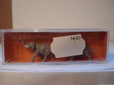 Preiser N ref 79710 Animaux de cirque 2 éléphants