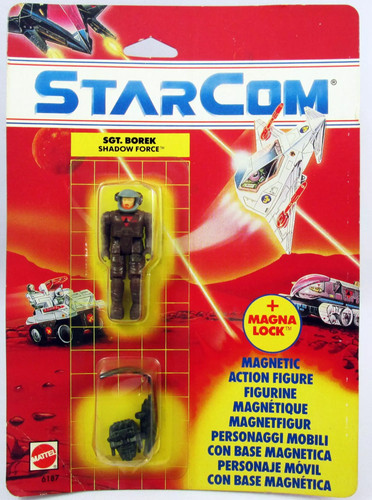 Starcom mattel sgt borek - mattel,