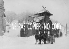 REPRO : Au col de LA SCHLUCHT (Vosges) : Alpins et Traineau - WW1 - HIVER 1916